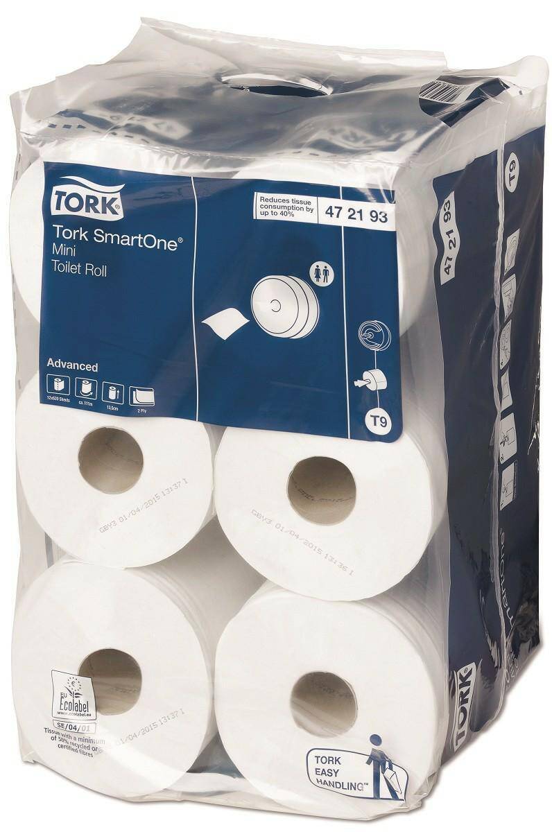 TORK papier toaletowy SmartOne® MINI T9 (Zdjęcie 1)