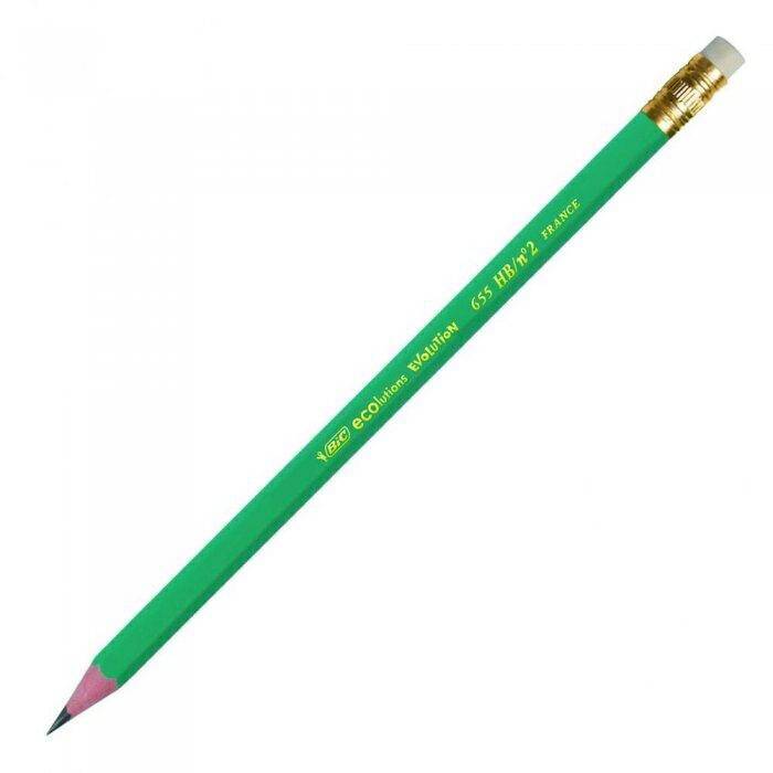 Ołówek BIC HB 655 z gum. EVOLUTION (Zdjęcie 1)