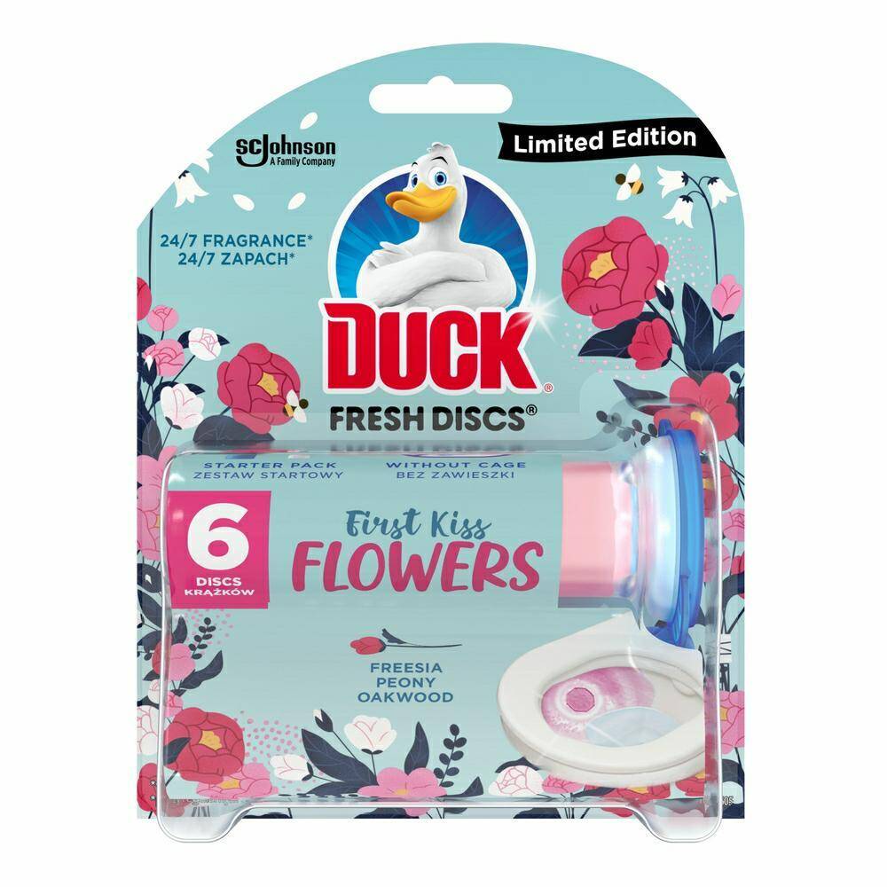 Krążek żelowy Duck Fresh Discs FLOWER do