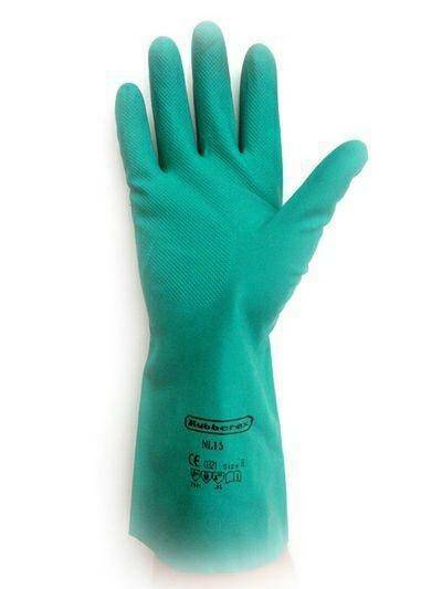 Rękawiczki gospodarcze zielone M