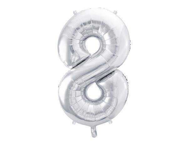 Balon foliowy Cyfra ``8``, 86cm,