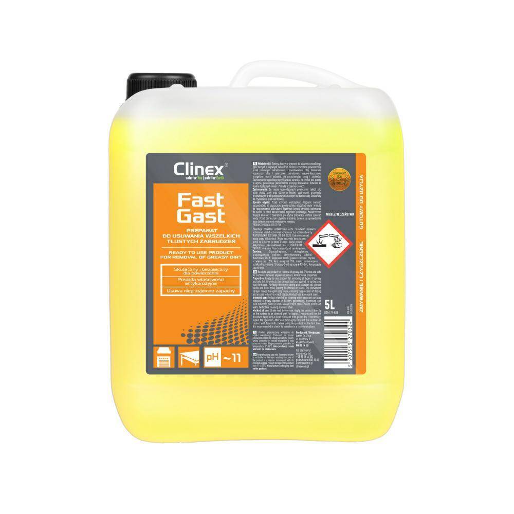 CLINEX Fast Gast 5L do usuwania tłustych