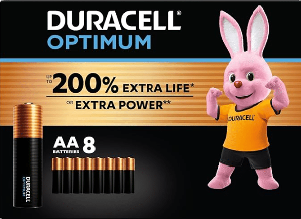 DURACELL BAT.OPTIM.LR6 AA op.8szt. NEW