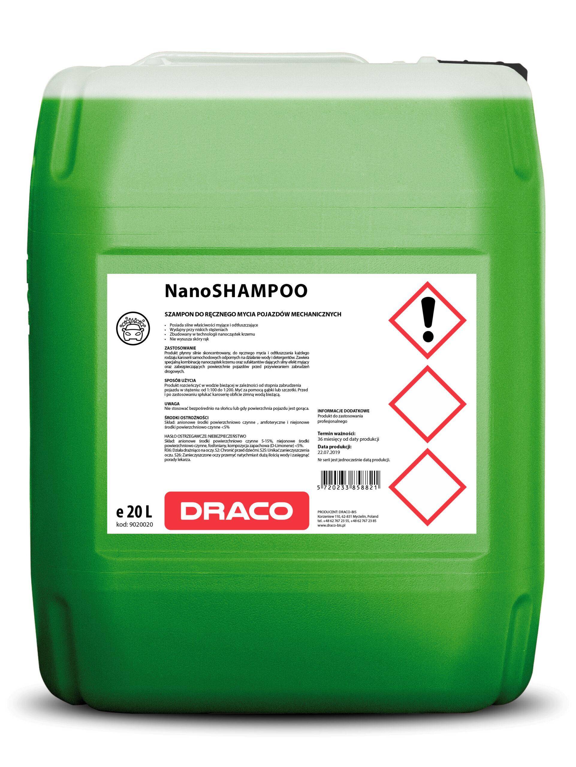 DRACO - NanoShampoo 20l