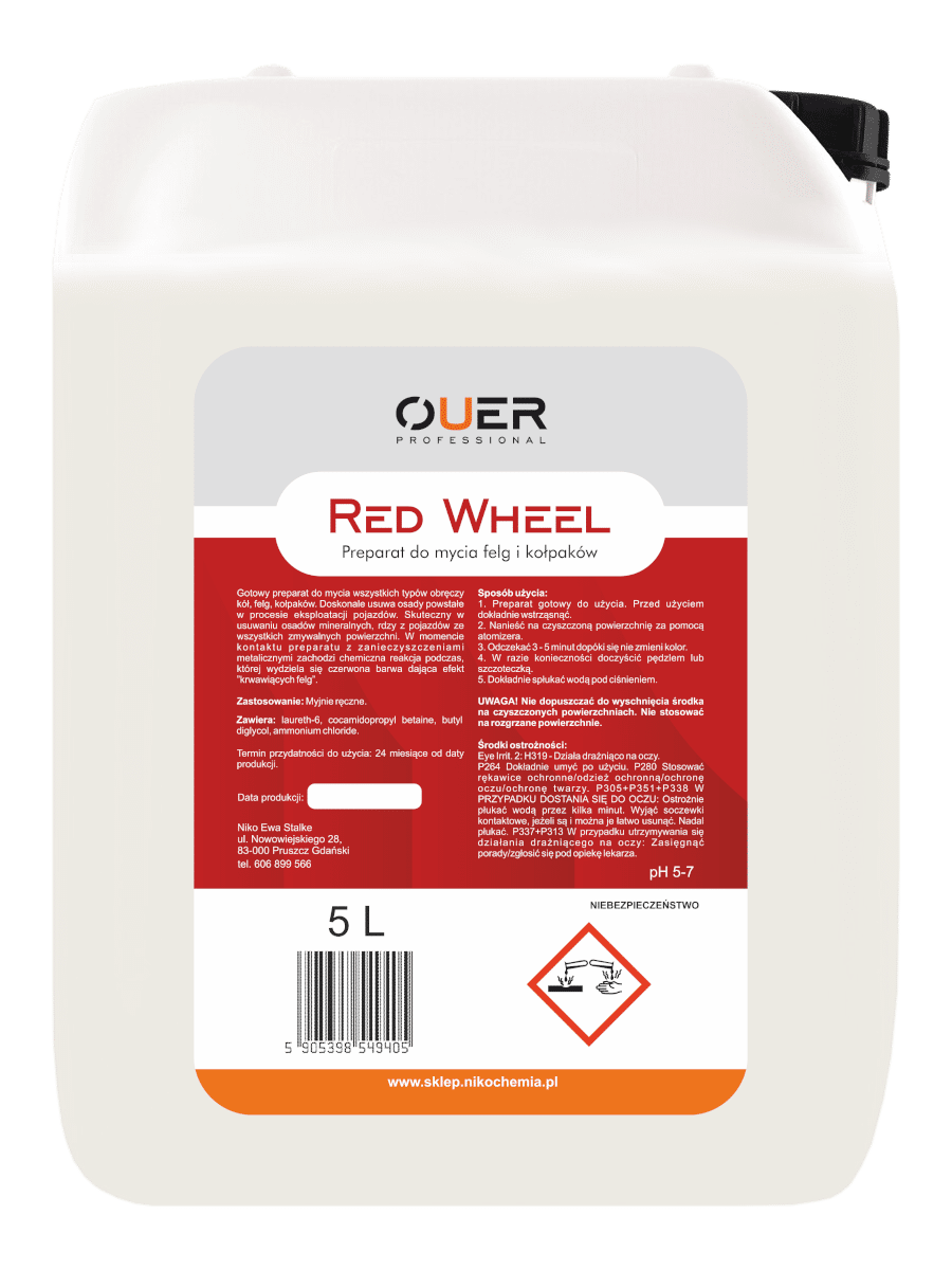 OUER - RED WHEEL 5 L