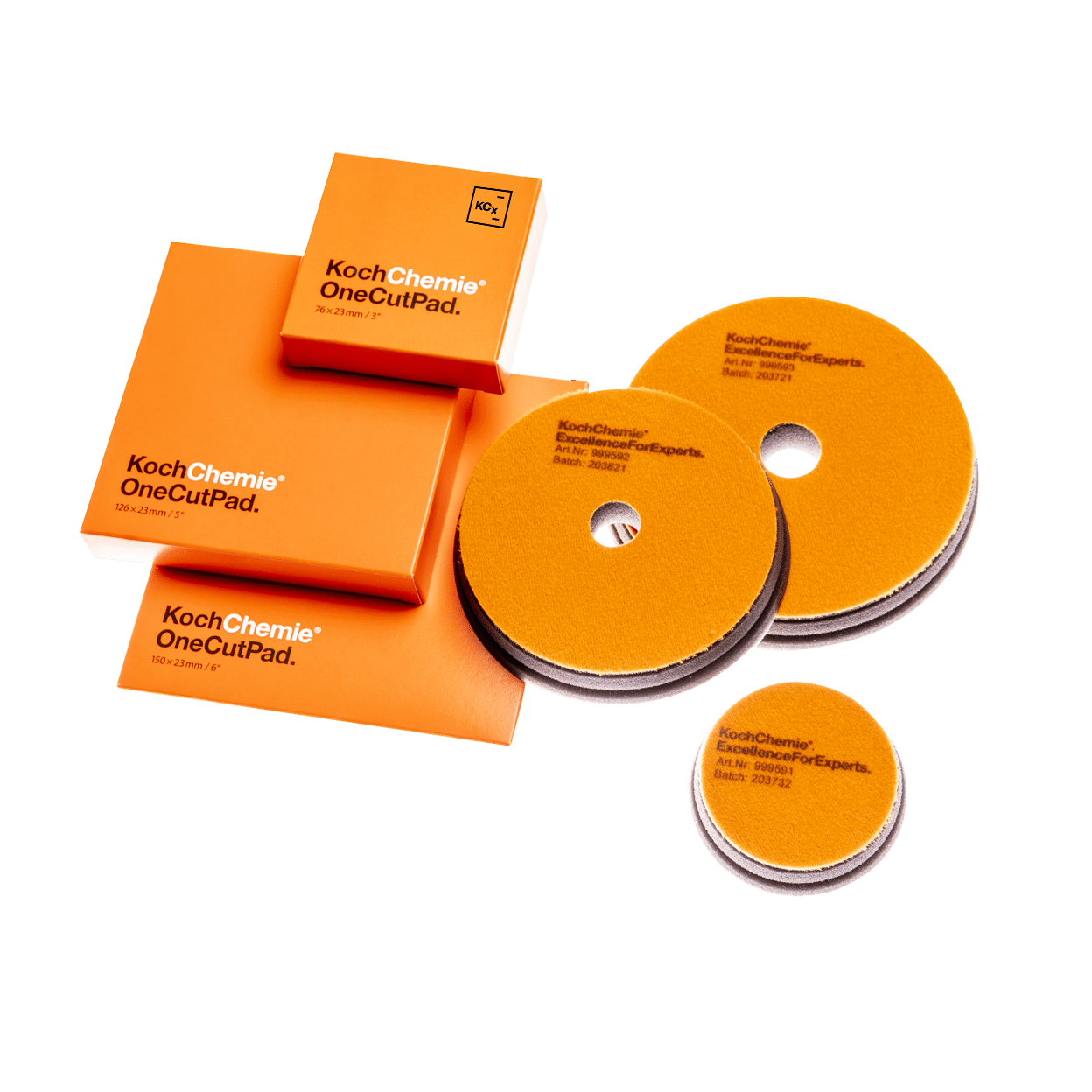 KOCHCHEMIE - Gąbka One cut pomarańczowa 76x23mm