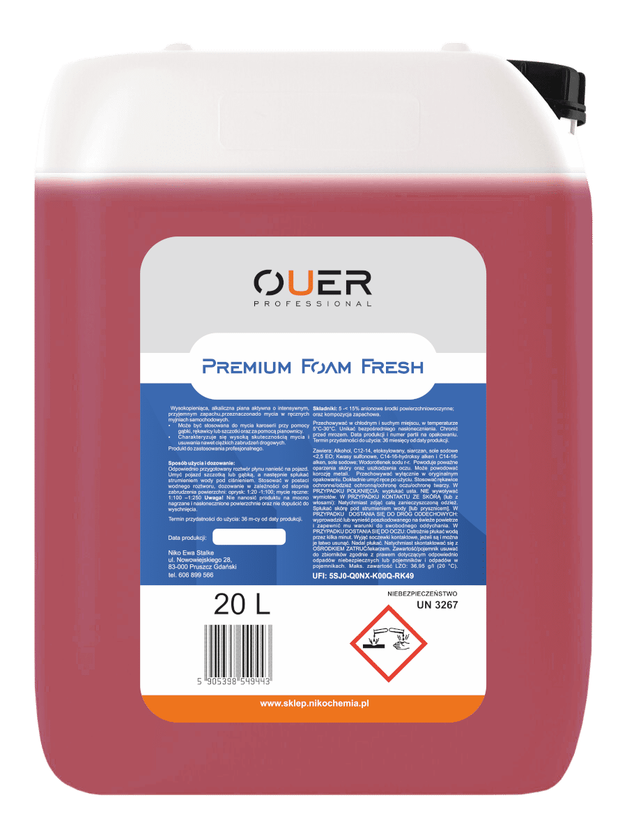 Ouer - Premium Foam Fresh 20 L