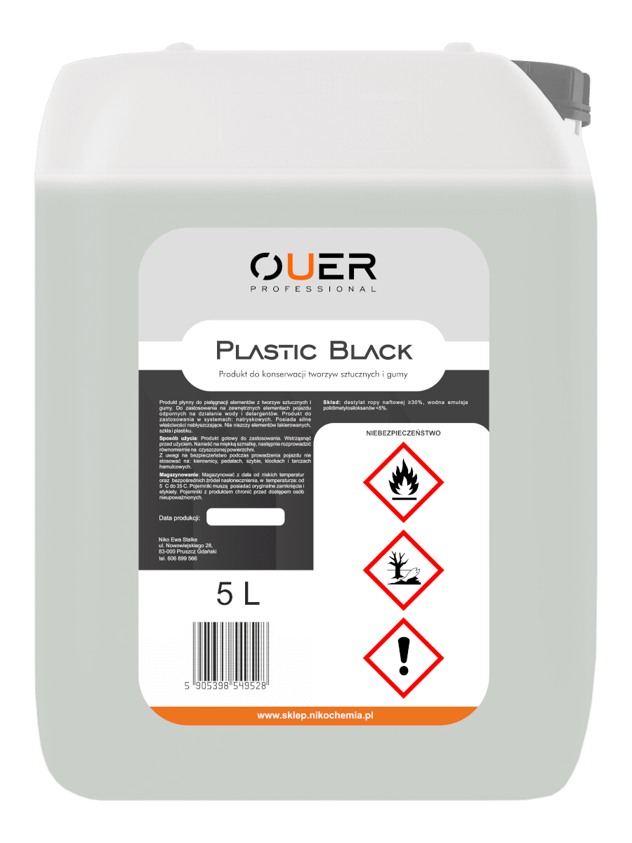 Ouer - Plastic Black 5L