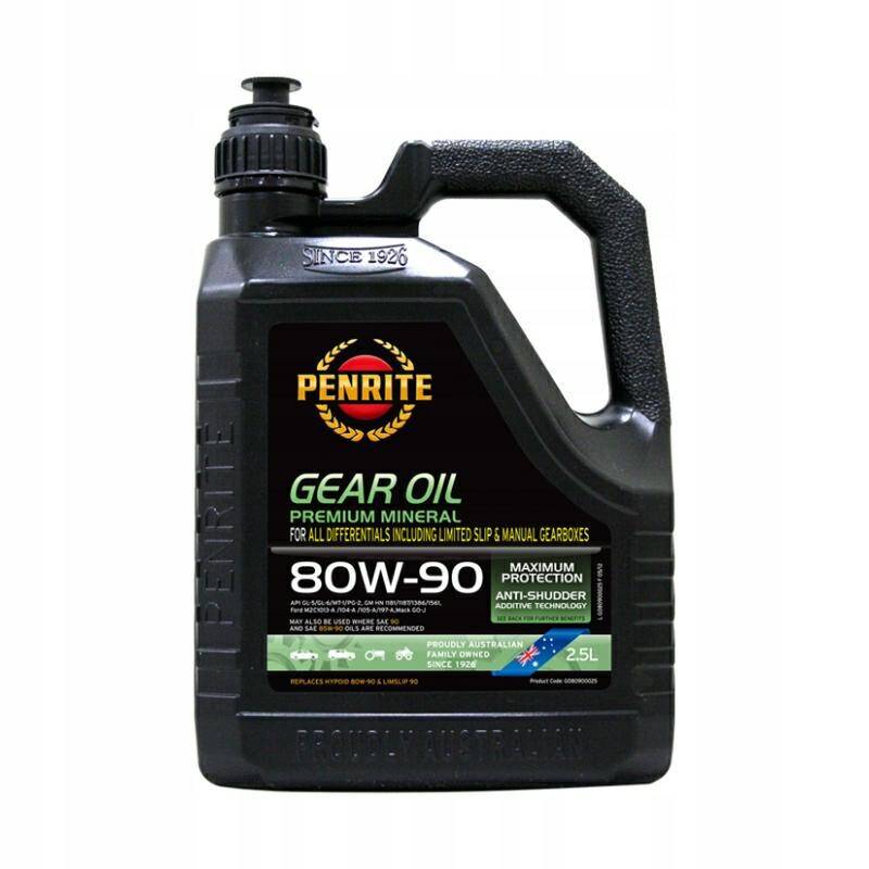Penrite Gear Oil 80w90 2,5L