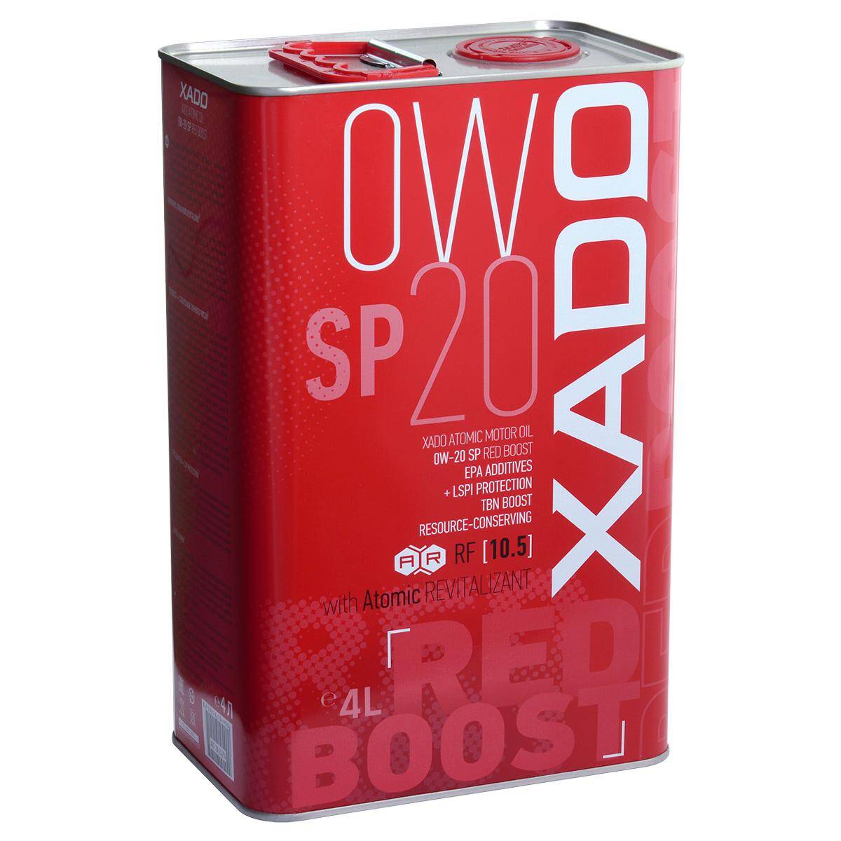 Xado Atomic Oil Red Boost 0W20 SP 4L