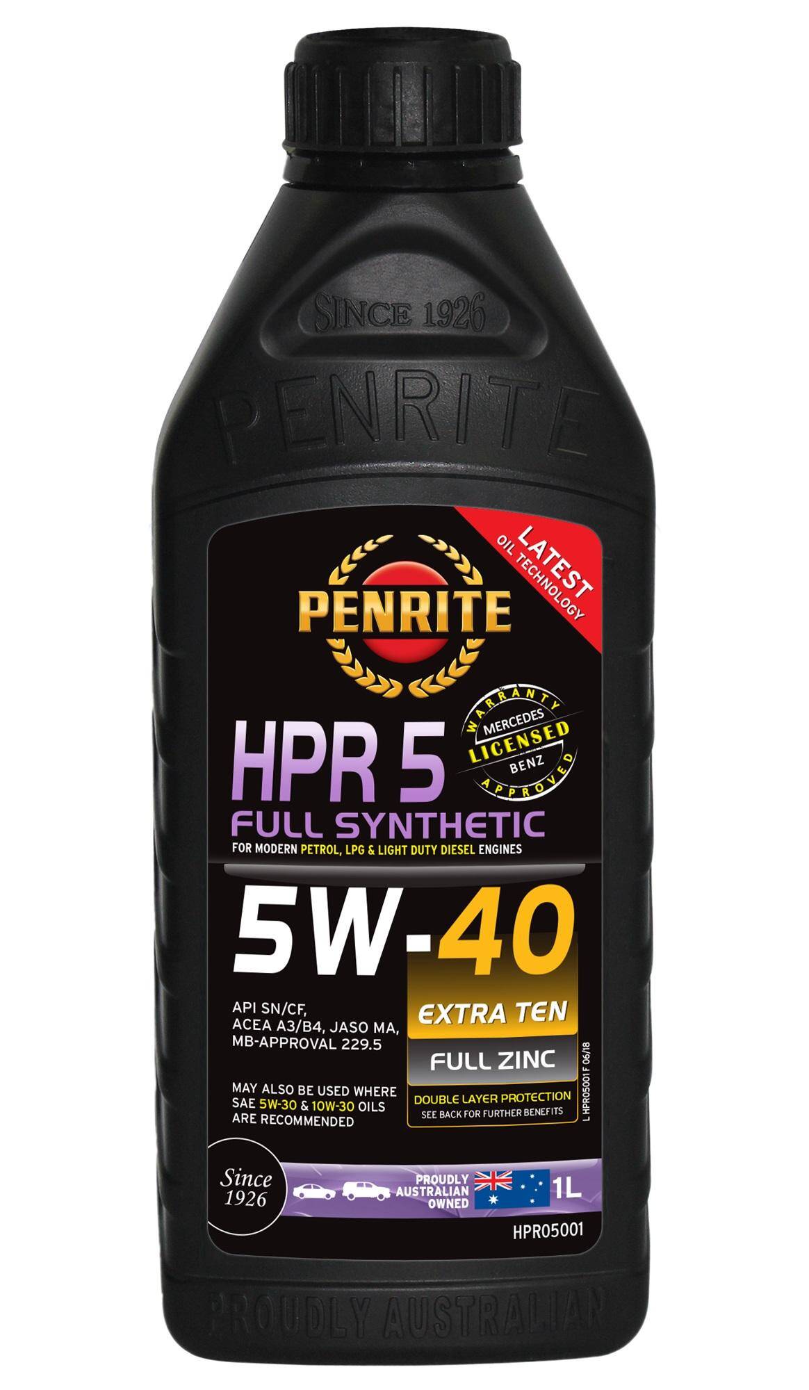 Penrite HPR5 5W40 1L