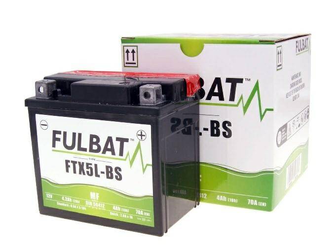 Fulbat FTX5L-BS 4Ah 70A