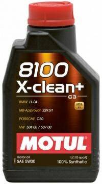 Motul 8100 X-Clean+ 5W30 1L