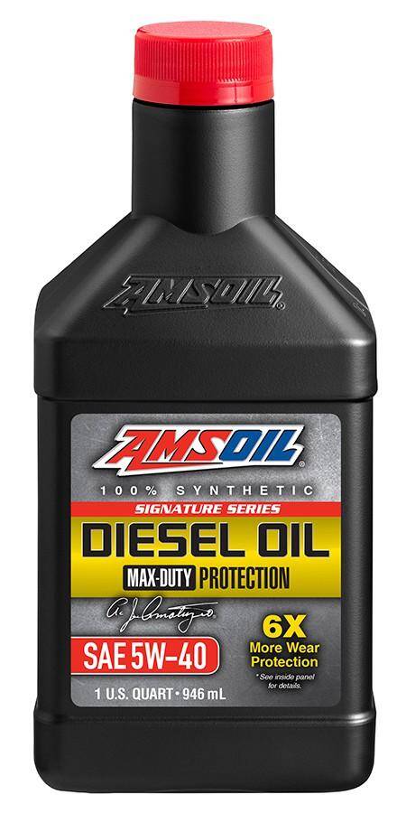 Amsoil Signature Max-Duty Diesel DEO 5W40 1qt 946ml