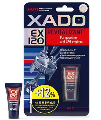 Xado EX120 do silników benzynowych i LPG 9ml blister (Zdjęcie 1)