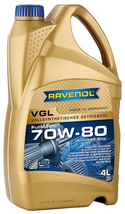 Ravenol VGL 70W80 LS GL5 4L