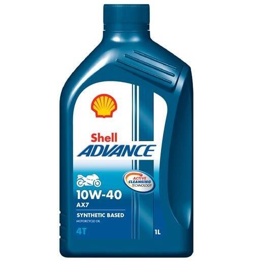 Shell Advance AX7 4T 10w40 1L