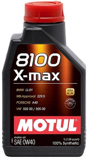Motul 8100 X-Max 0W40 1L