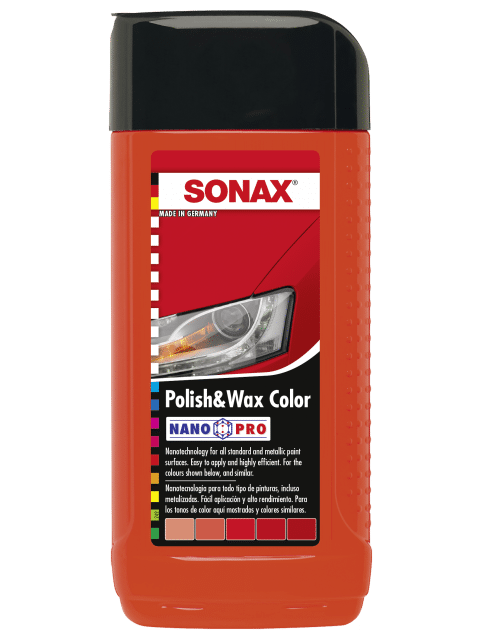 Sonax Wosk Koloryzujący Czerwony 250ml 