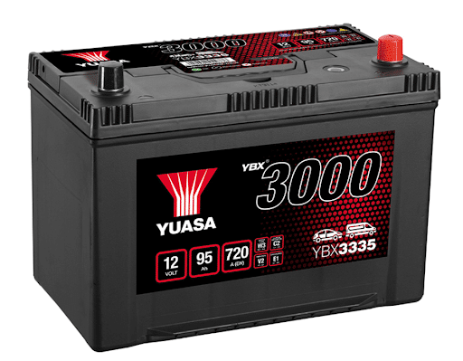 Yuasa 12V 90Ah 700A P+ YBX3335
