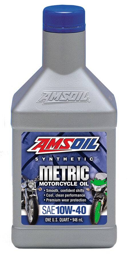 Amsoil Motorcycle MCF 10W40 1QT (Zdjęcie 2)