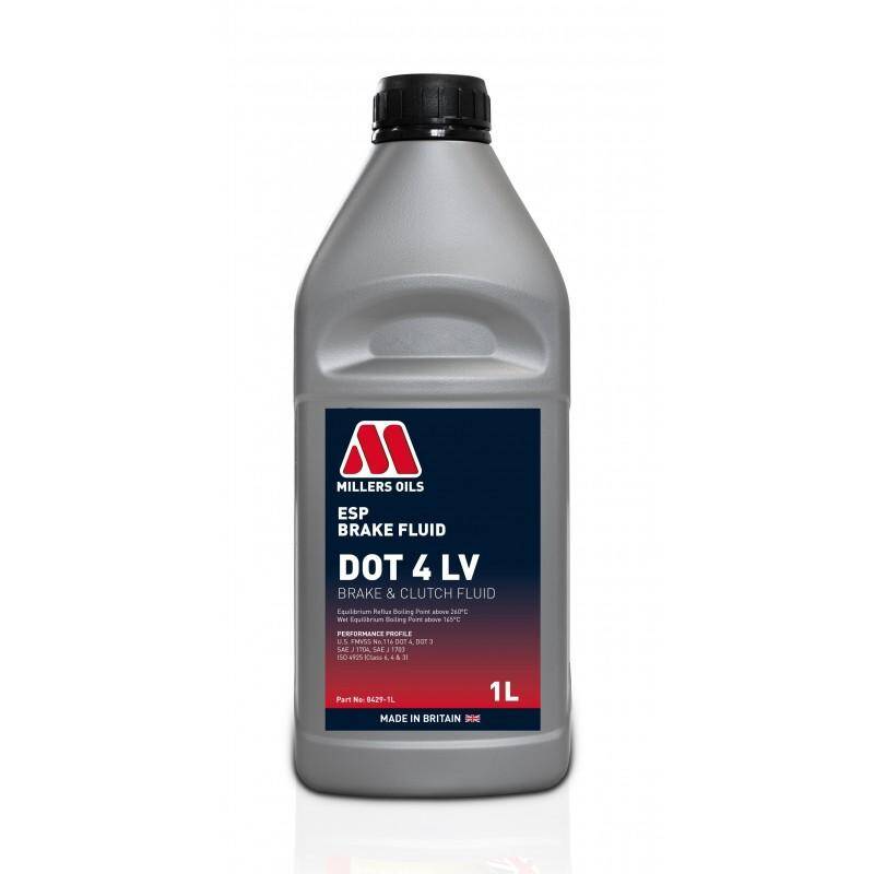 Millers ESP Brake Fluid DOT4 LV 1L