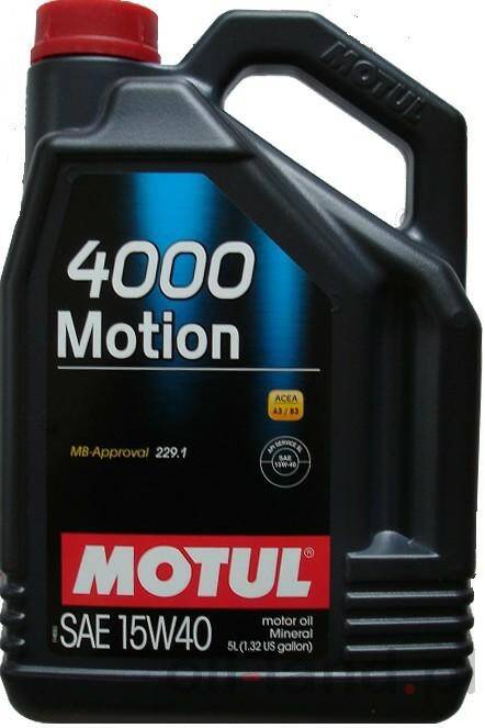 Motul 4000 Motion 15W40 5L