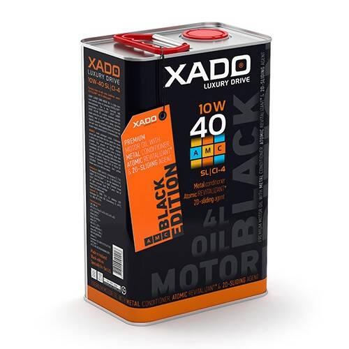 Xado Luxury Drive Black Edition 10w40 SL/CI-4 4L (Zdjęcie 2)