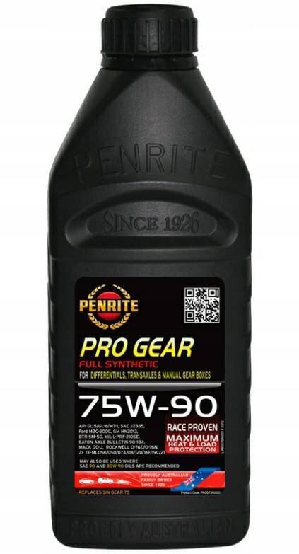 Penrite Pro Gear 75w90 1L