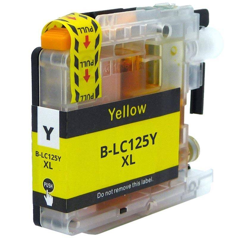 Zamiennik do BROTHER LC125 Yellow XL (Zdjęcie 1)