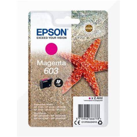 Tusz EPSON 603 - magenta  C13T03U34010