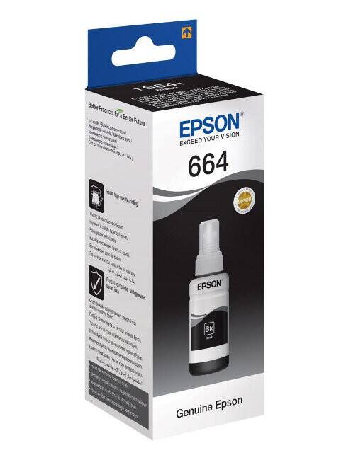 Tusz EPSON 664 czarny  C13T66414A