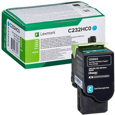 Toner Lexmark C232HC0 - cyan 2,3k