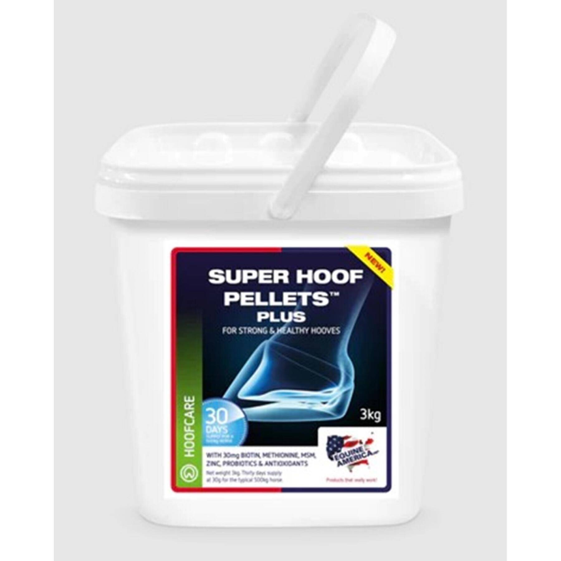 Equine America Super Hoof Plus Pellets 3 kg - środek na wzmocnienie kopyt