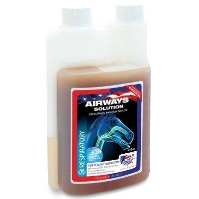 Equine America Airways Solution 500 ml - preparat wspierający układ oddechowy
