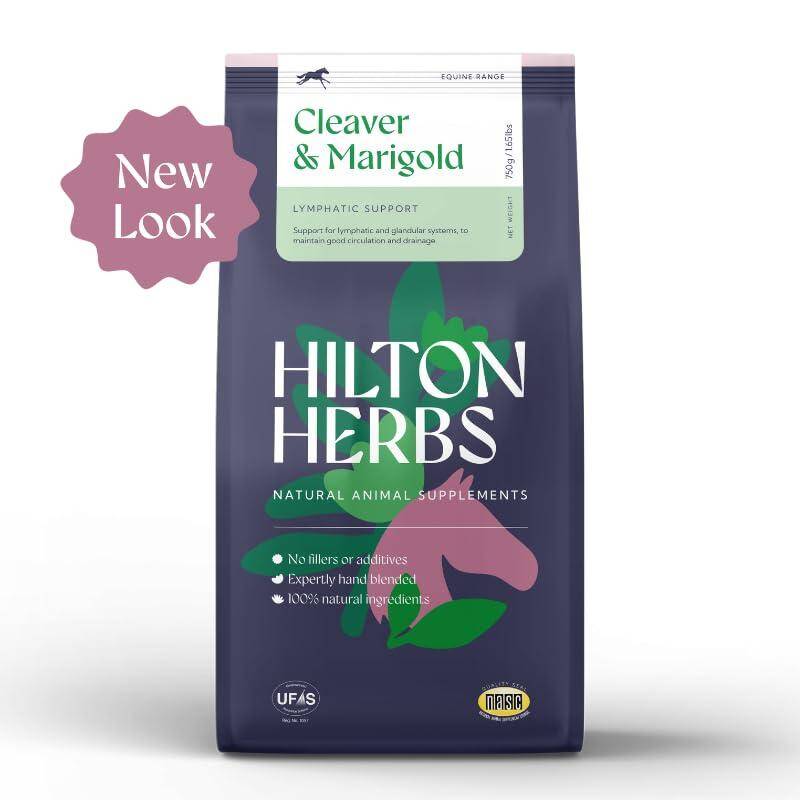 Hilton Herbs Cleaver & Marigold 1kg - suplement dla koni poprawiający krążenie limfatyczne kończyn