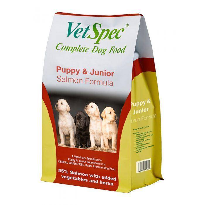 VetSpec Puppy&Junior Salmon Formula 12kg