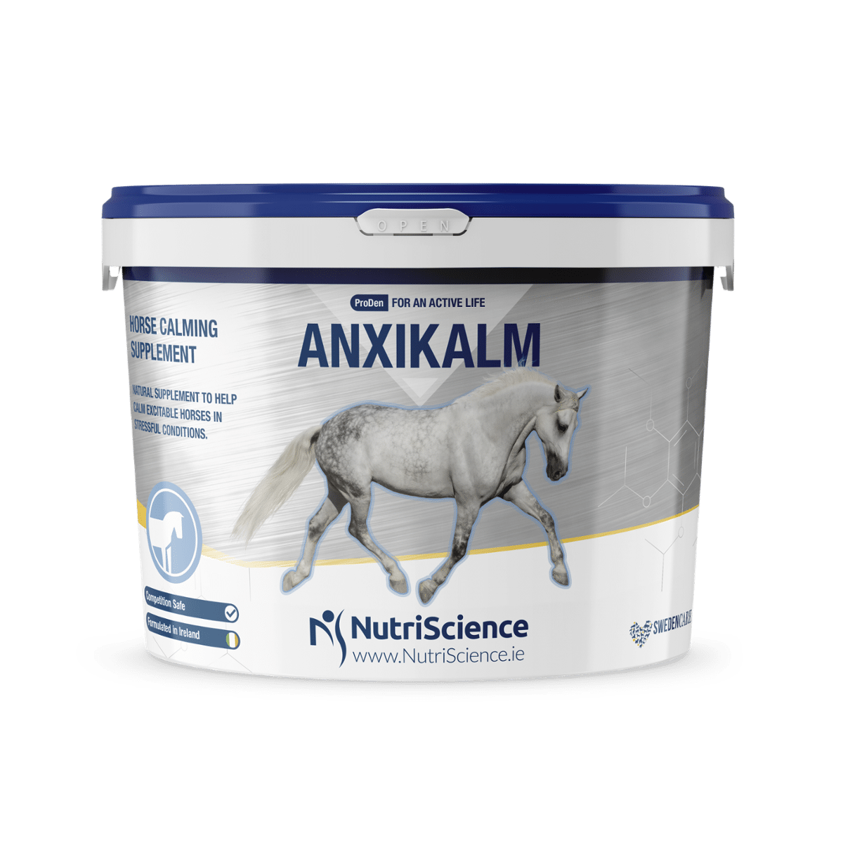 NutriScience AnxiKalm 1,2 kg - suplement wyciszający dla koni