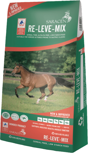 SARACEN Re-Leve Mix 20kg - niskoskrobiowa pasza dla koni (Zdjęcie 1)