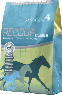 SARACEN Recoup Cubes 20kg - niskoenergetyczna pasza dla koni wyścigowych