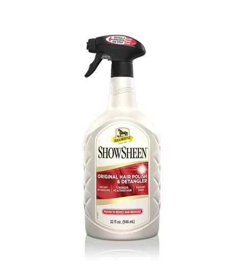 Absorbine Show Sheen Spray 950ml - odżywka dla koni do grzywy i ogona