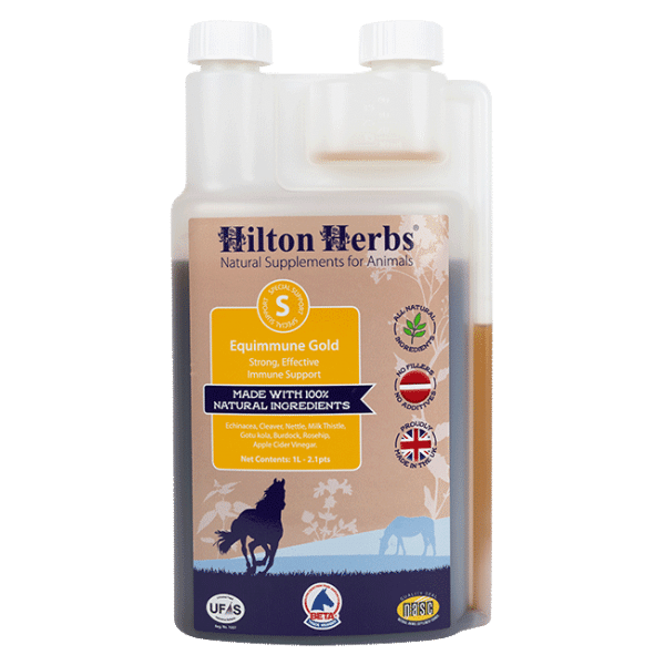Hilton Herbs Equimmune Gold 1l - suplement dla koni wspierający odporność