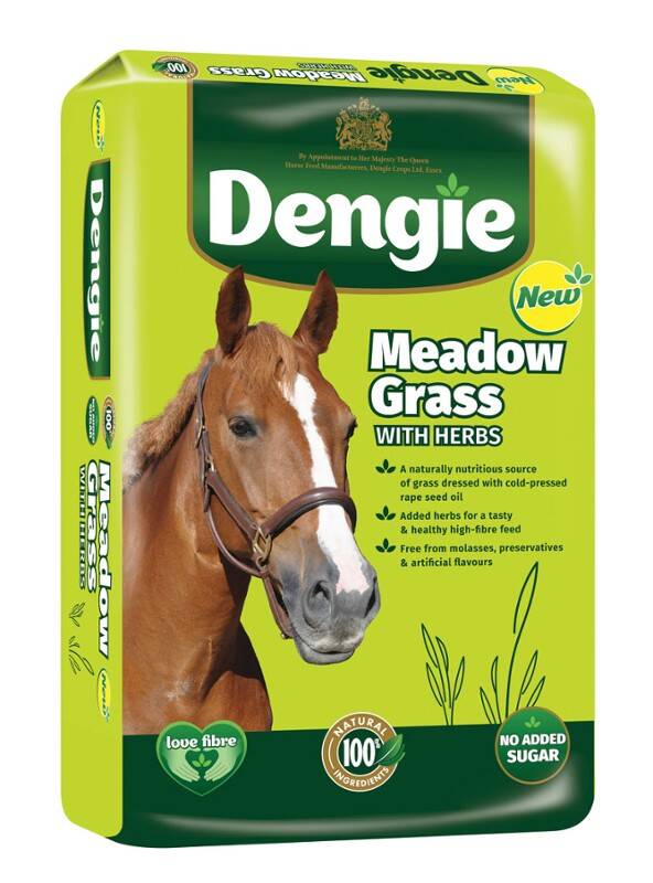 Dengie Meadow Grass with Herbs 15kg - sieczka dla koni z dodatkiem ziół