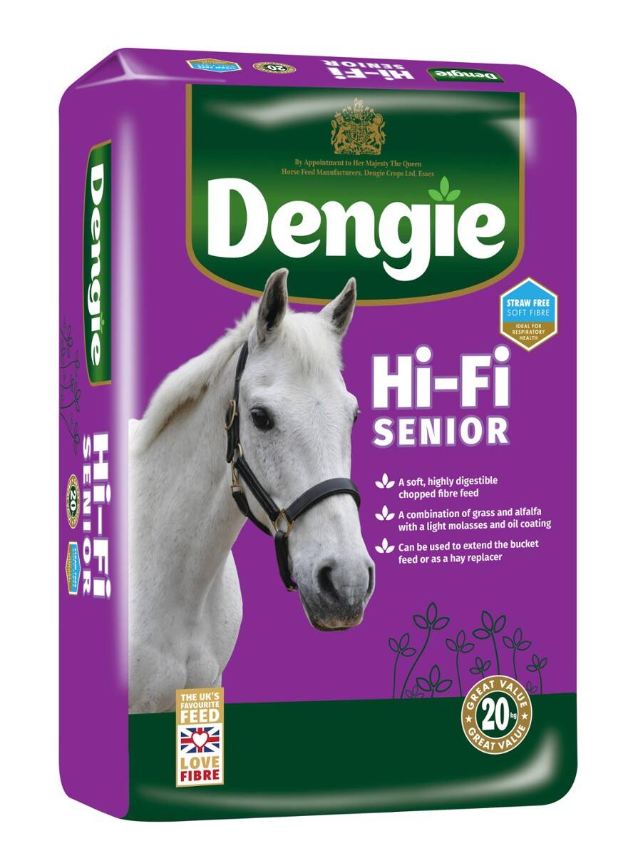 Dengie HI FI Senior 20kg - sieczka dla koni starszych