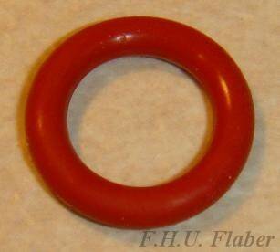 Oring 9,19x2,62 Silikonowy Red