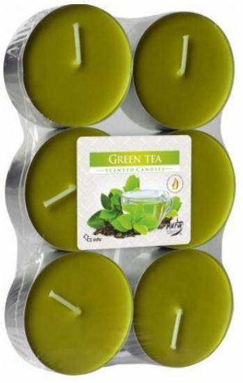 Świece zapachowe zielona herbata 