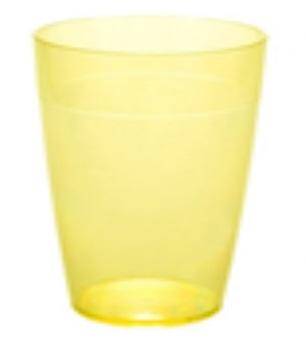 Szklanki żółte 330 ml