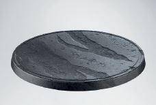 Tace okrągłe , średnica 24 cm, imitacja kamienia 018132