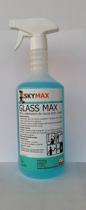 Płyn do szyb glass max 1L