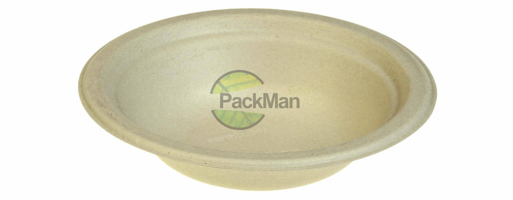 Zuckerrohrschale 400 ml braun N154